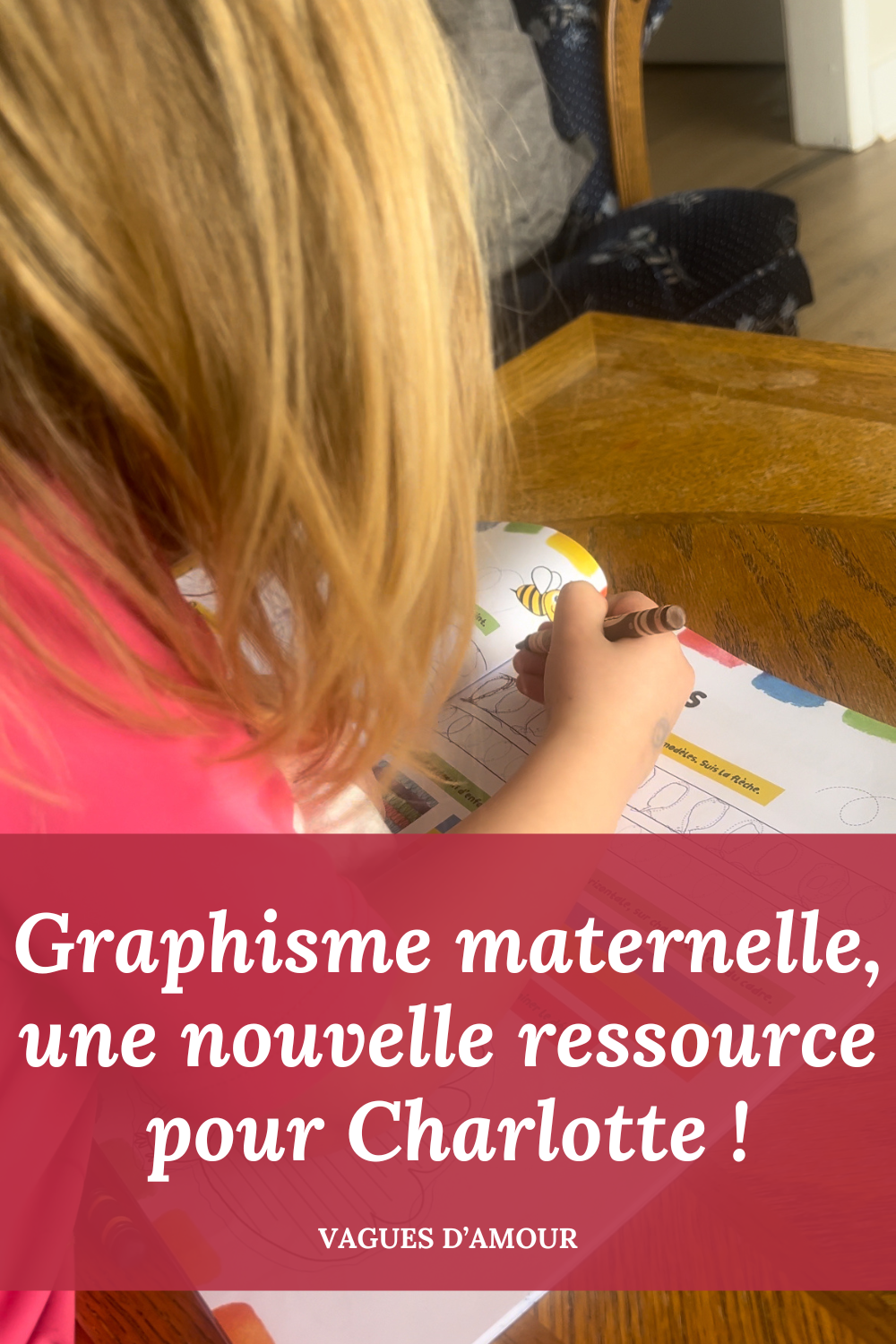 Graphisme maternelle, une nouvelle ressource pour Charlotte !