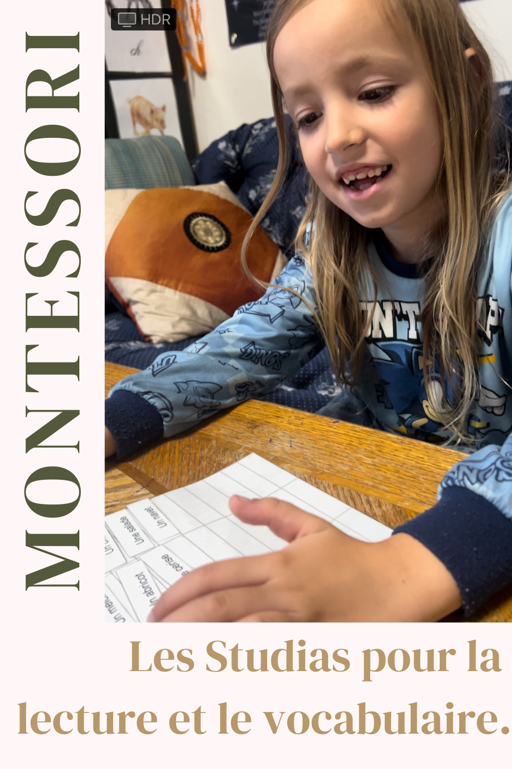 Les Studias en pédagogie Montessori